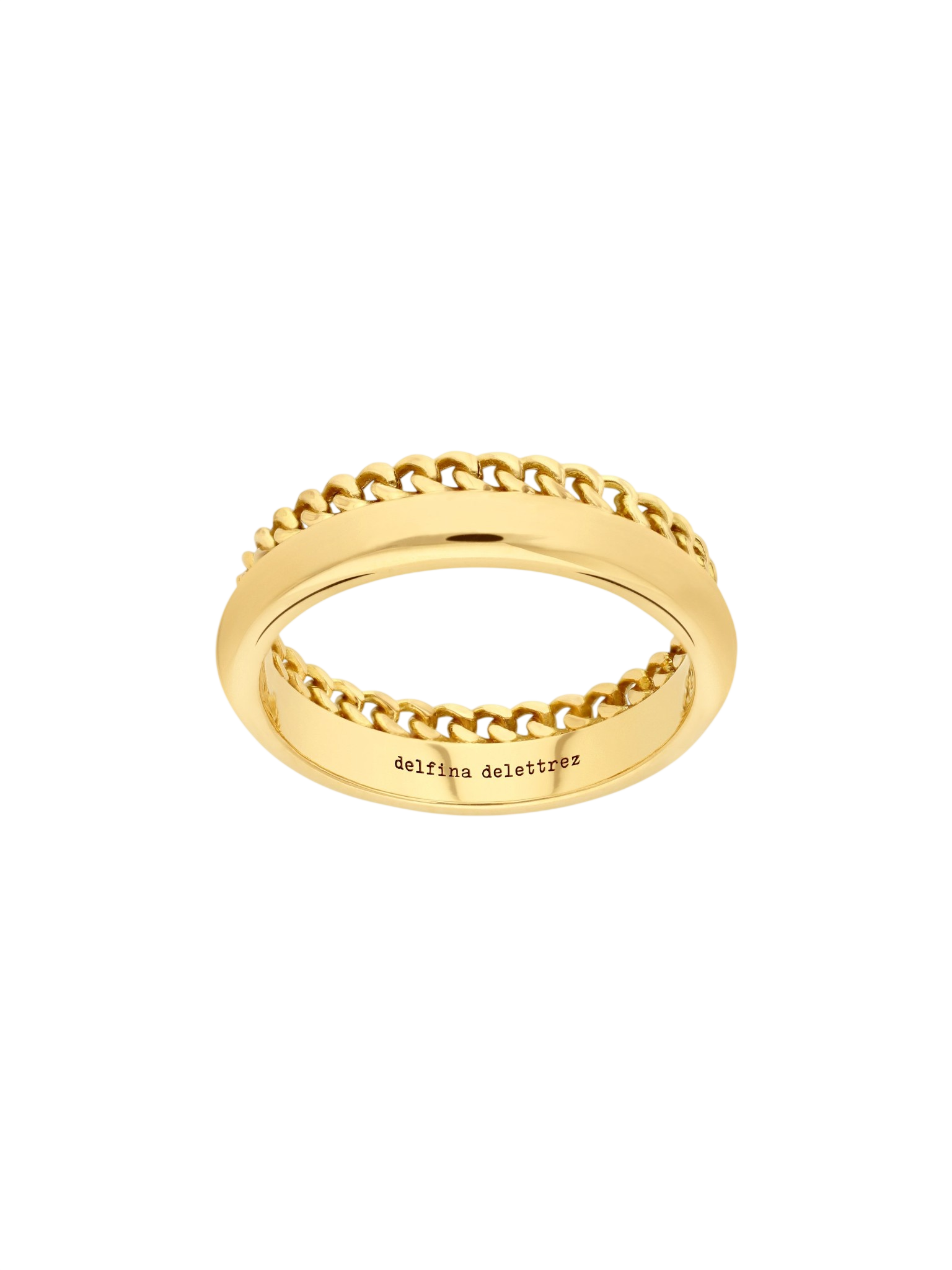 Chain wedding band